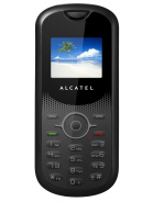 Alcatel OT-106 caracteristicas tecnicas