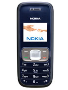 Nokia 1209 caracteristicas tecnicas