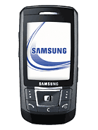 Samsung D870 caracteristicas tecnicas