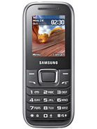 Samsung E1230 caracteristicas tecnicas