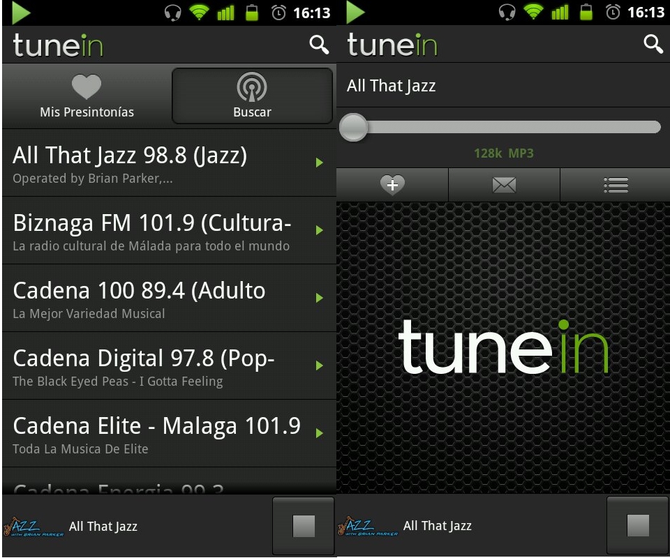 tune_in_app_para_radio_android Aplicaciones y Smartphones imprescindibles