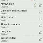 App listas de llamadas en Android