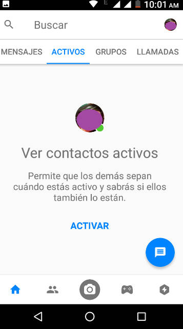 ocultar tu conexión en Facebook Messenger cuando lo necesites