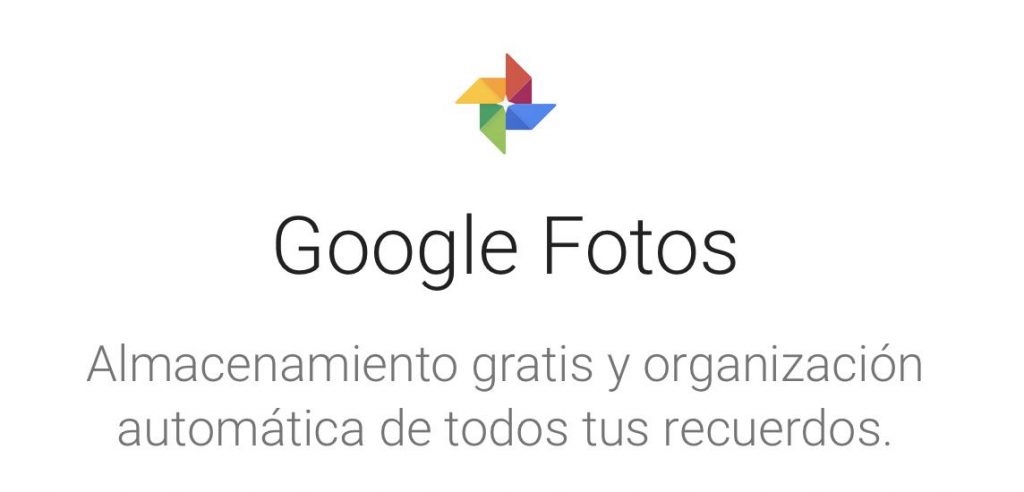 google photos almacenar fotos nube