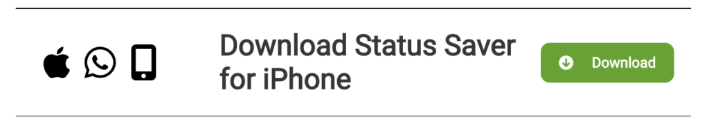 Download Status Saver for iPhone